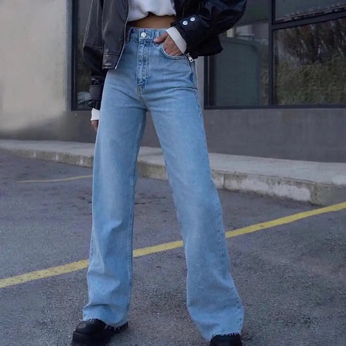 Pantalon casse Wide Leg Snow