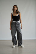 Grey Skater Jeans