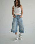 Short Baggy Light Wash
