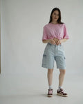 Short Cargo Snow Jeans