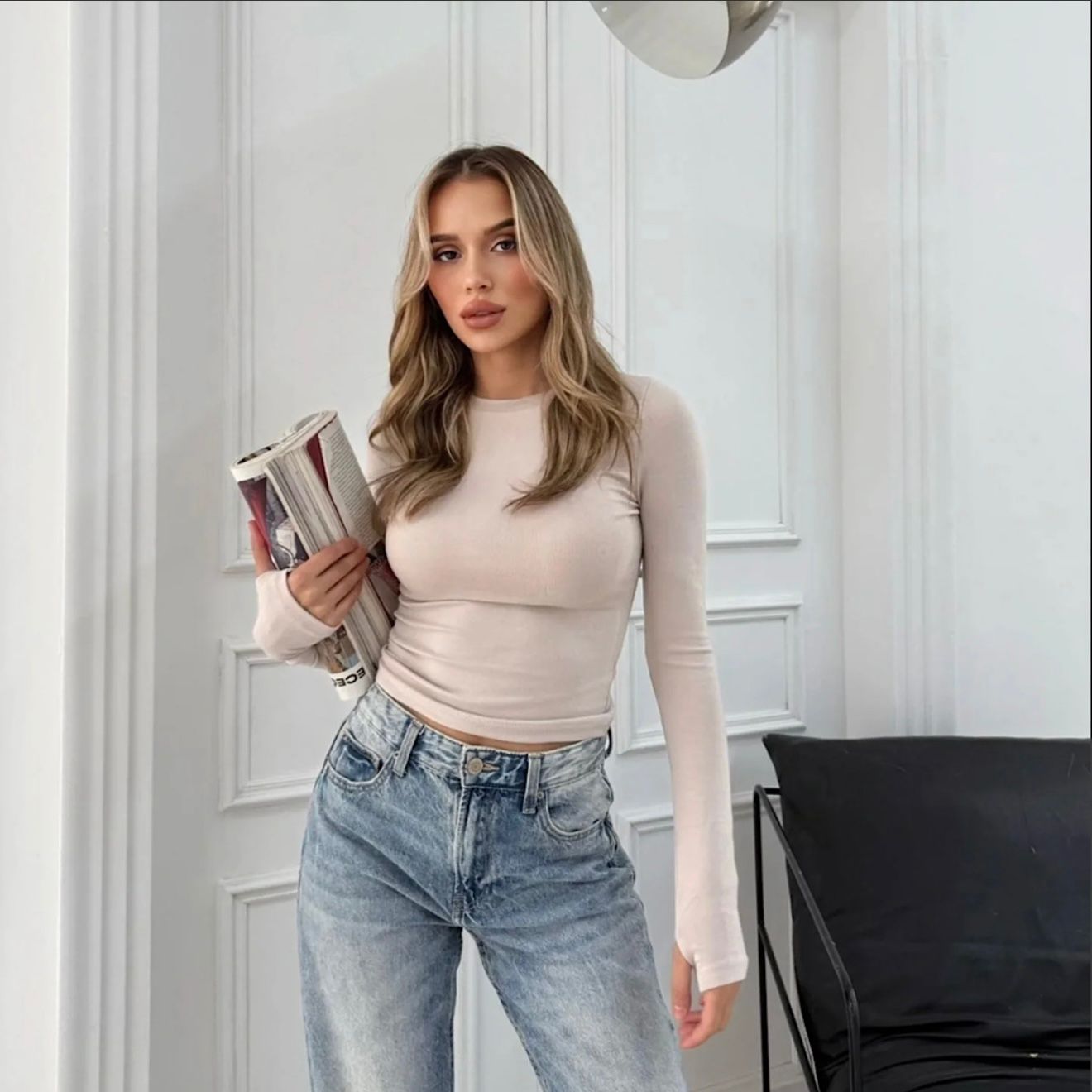 Pull Passe Pouce Licra