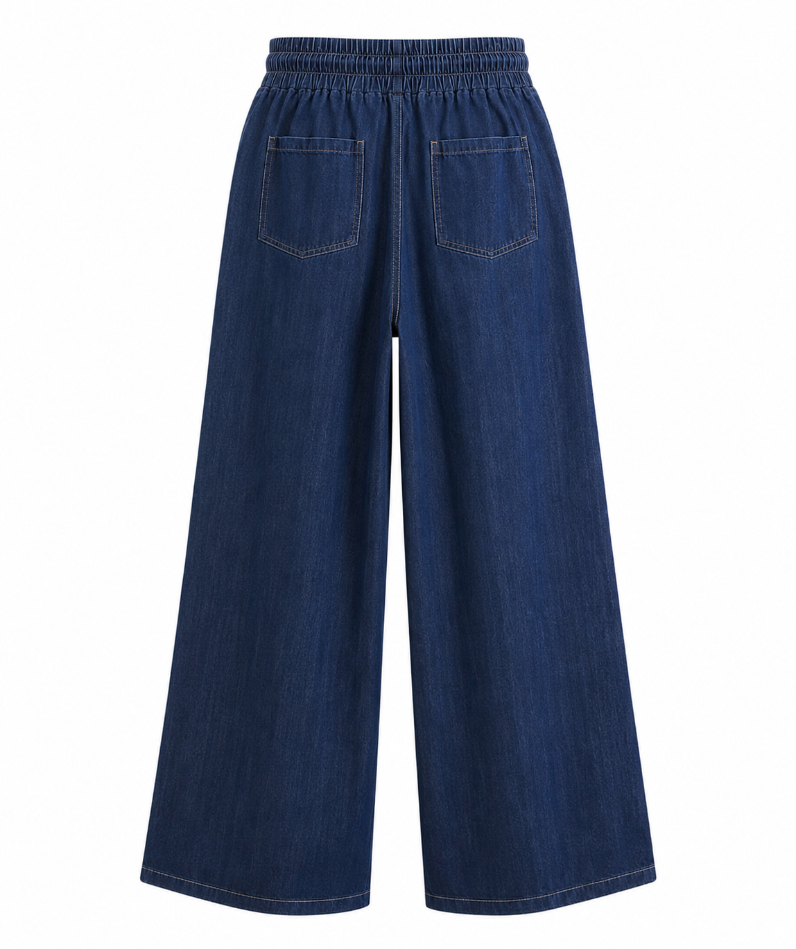 Pantalon Jean Tencel™ Wide Leg – Bleu Denim