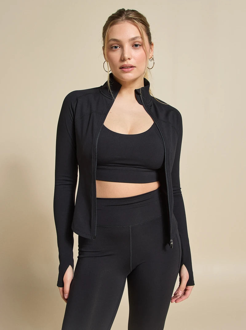 Veste de sport zippée