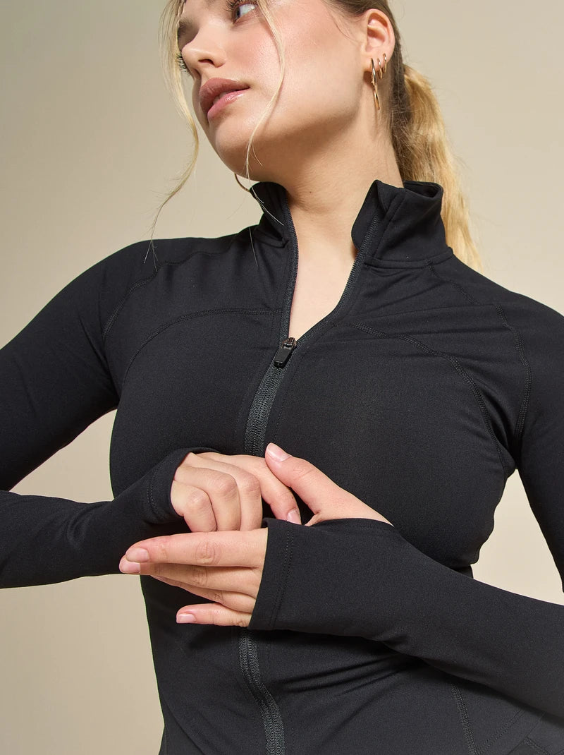 Veste de sport zippée